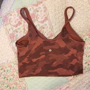 Lululemon size 10 cropped work-out bra